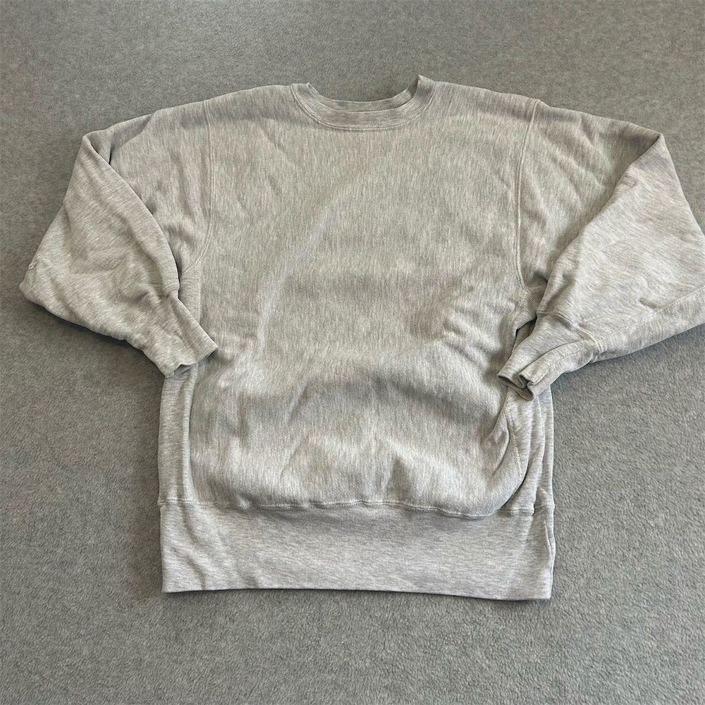 Vintage Champion Reverse Weave Sweater Mens Gray ( Medium ) 90s